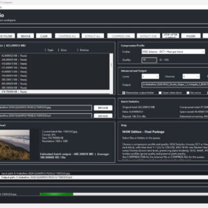 Wis2_Studio Photo Image Compressor and Converter from png, jpg, jxl, avif, webp, wis2, bz3